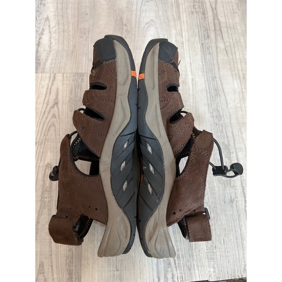 Abeo Men’s Brown B.I.O System Outdoors Trail Sandals Size: 9N Shoes Egan H2O - Picture 4 of 5